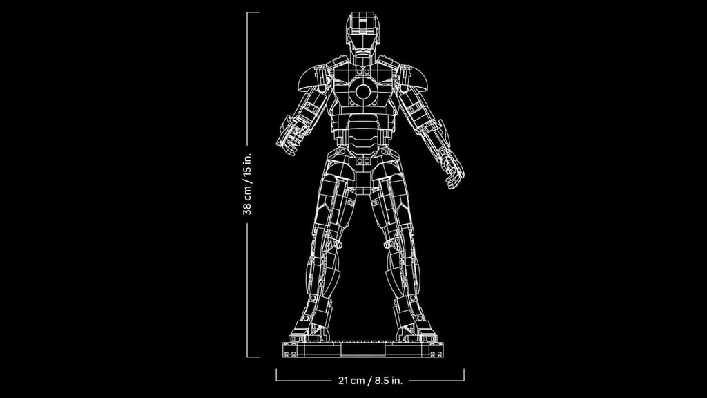 LEGO 76344 SUPER HEROES MARVEL - Iron Man Mark 3 – Collector's edition
