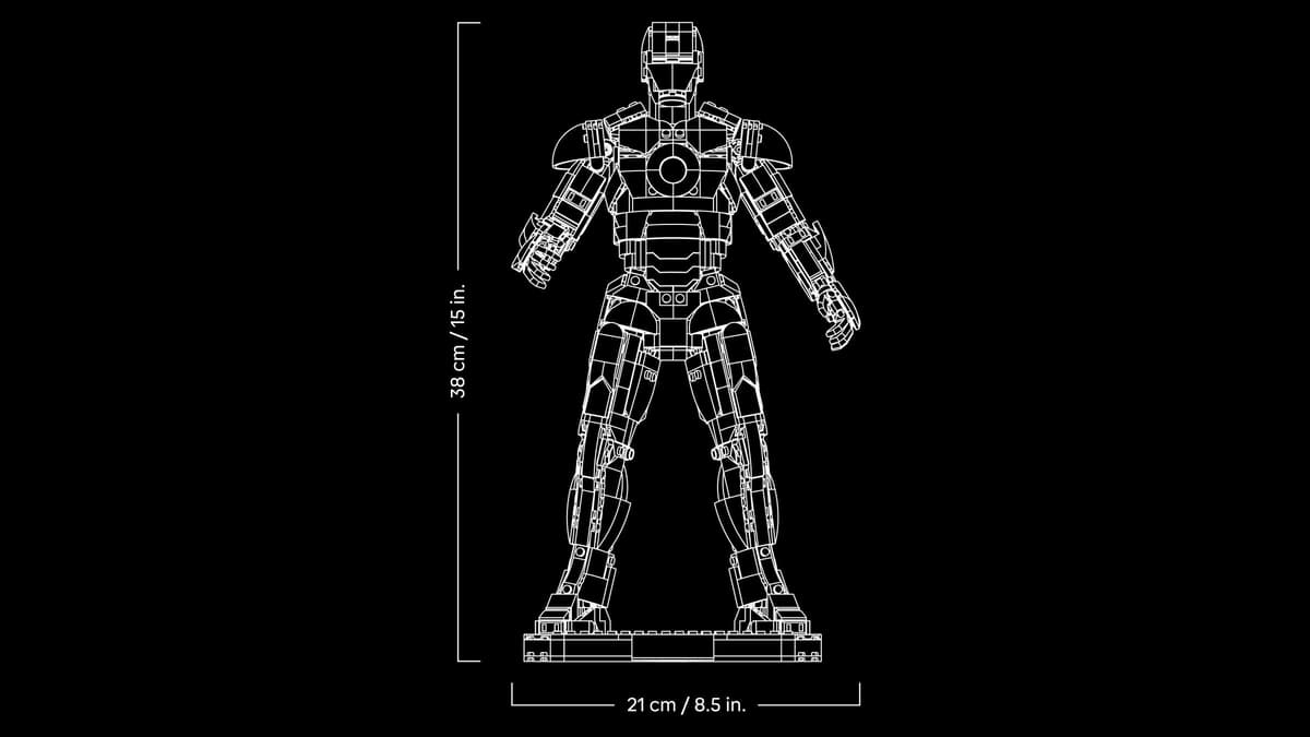 LEGO 76344 SUPER HEROES MARVEL - Iron Man Mark 3 – Collector's edition