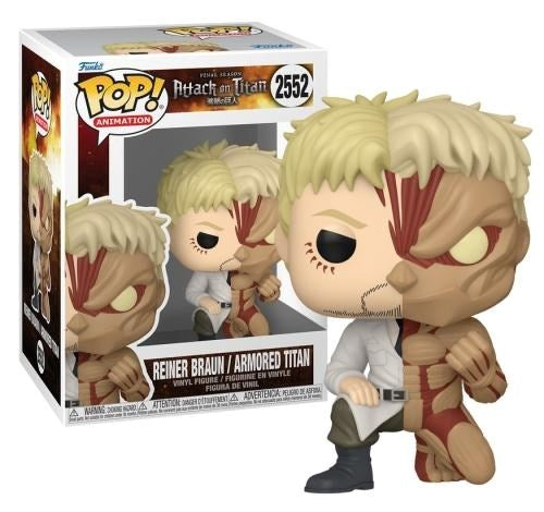 FUNKO POP  Attack On Titan - 2552 Reiner Braun/ Armored Titan (Release 30/11/2026)