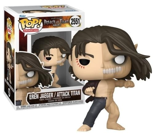FUNKO POP Attack On Titan - 2551 Eren Jaeger/ Attack Titan (Release 30/11/2026)