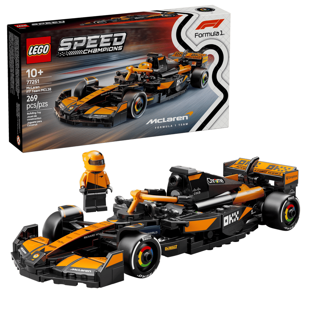 LEGO 77251 SPEED CHAMPIONS - Auto da corsa McLaren F1 Team MCL38