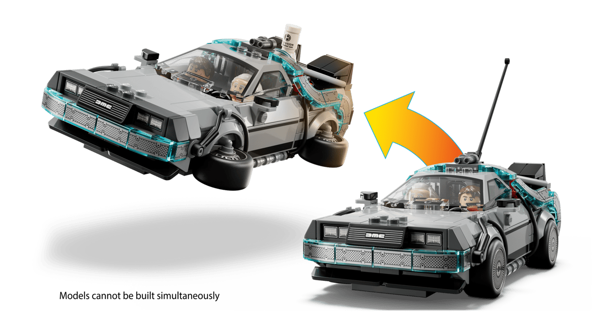 LEGO 77256 SPEED CHAMPIONS - Macchina del tempo di Ritorno al futuro