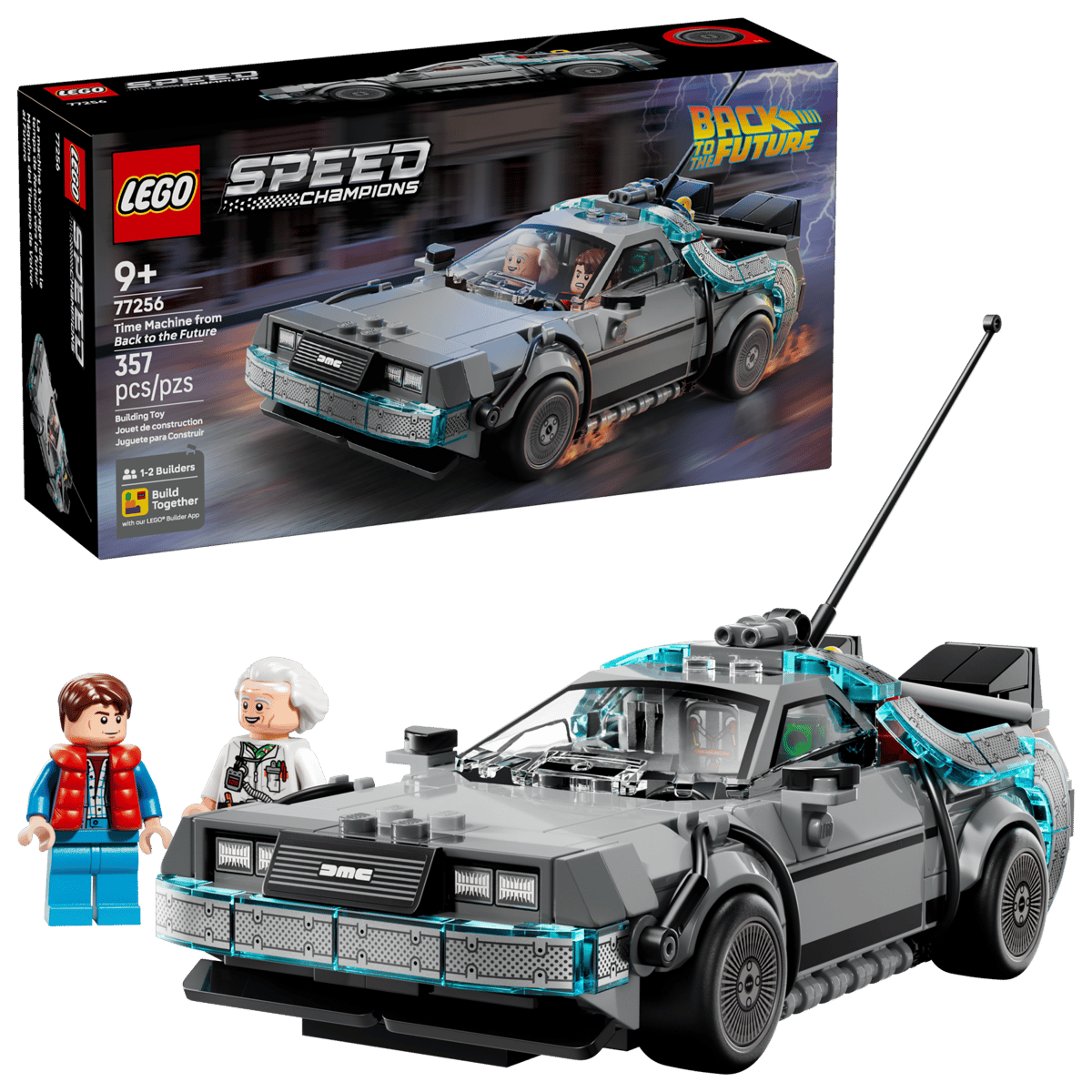 LEGO 77256 SPEED CHAMPIONS - Macchina del tempo di Ritorno al futuro