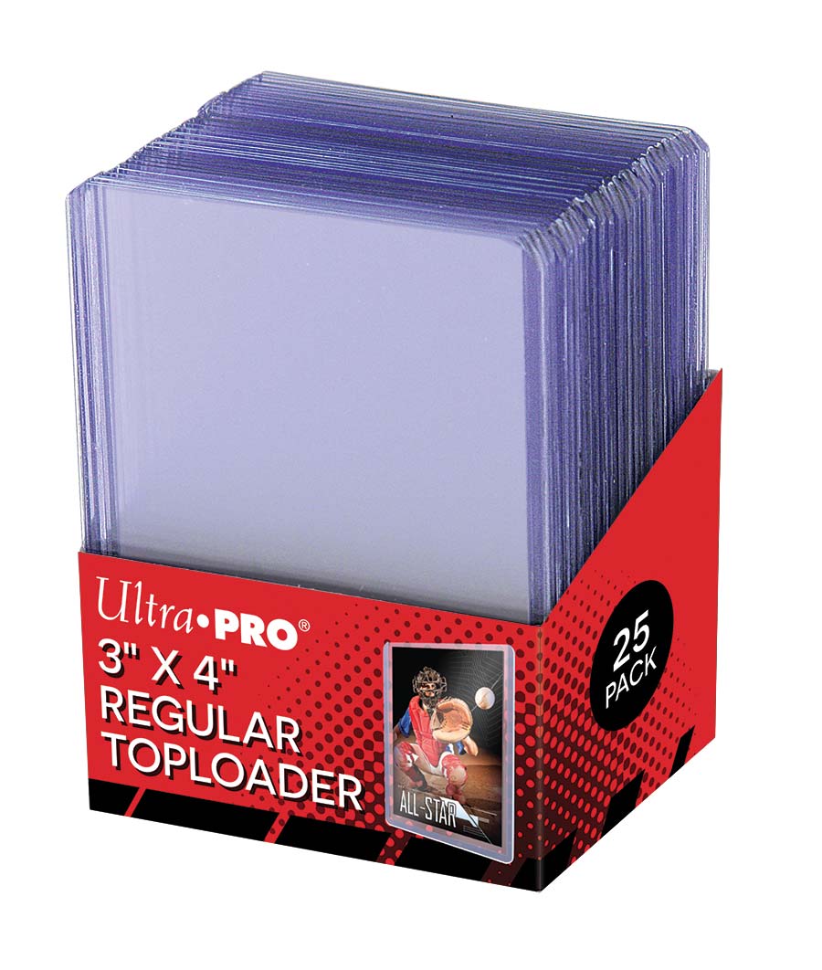Ultra Pro Regular Toploader Clear (25 Pz)
