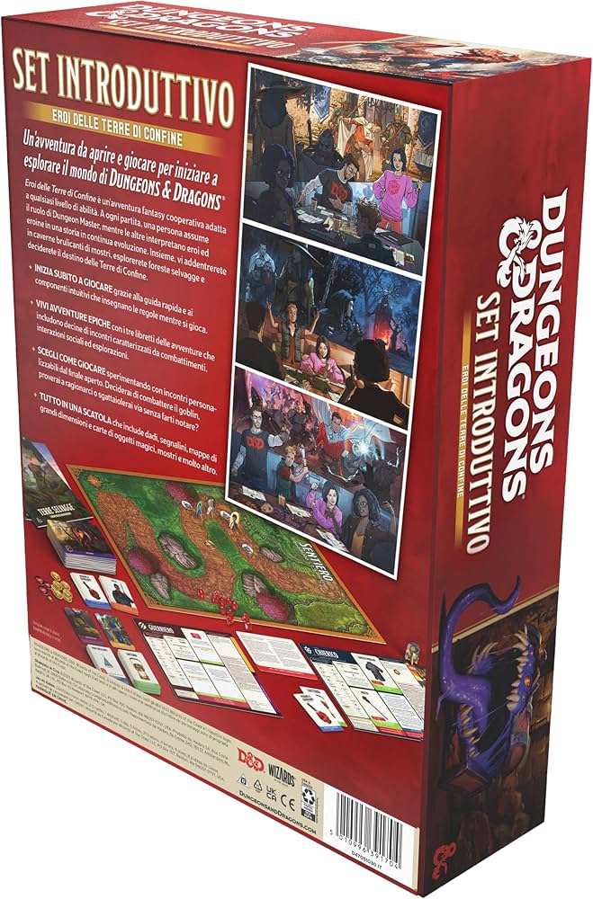Dungeons & Dragons: Set Introduttivo Eroi delle Terre di Confine