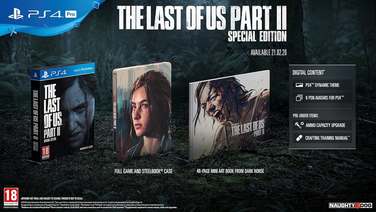 The Last of Us 2 - Special Edition - PlayStation 4 (USATO)
