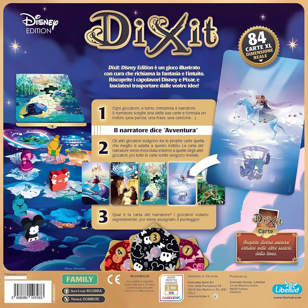 Dixit Disney Edition