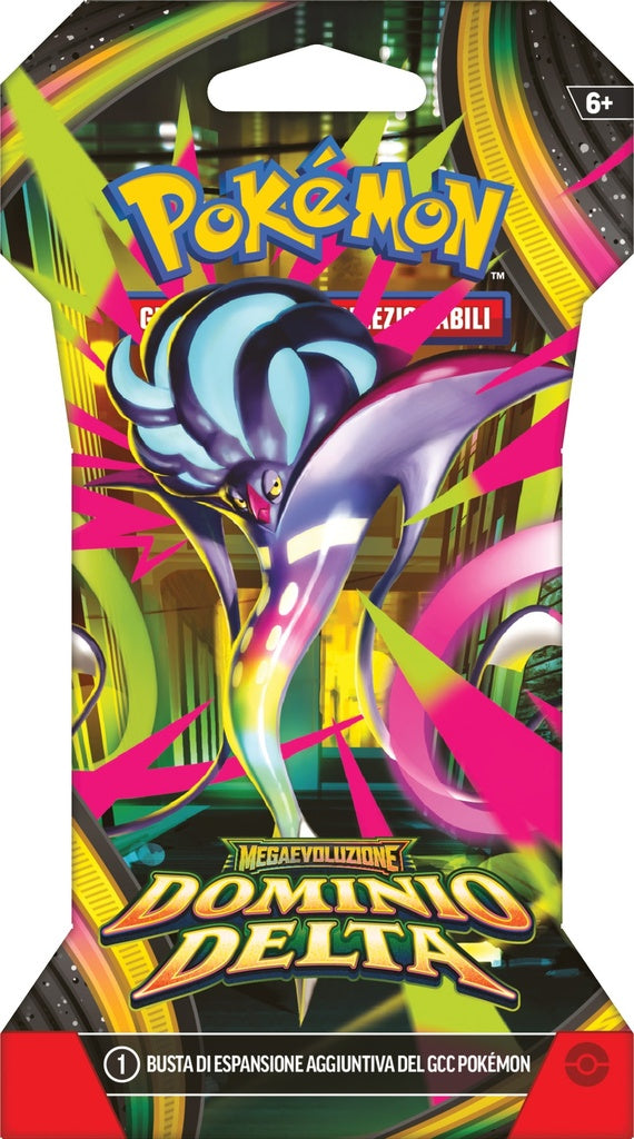 Pokémon Megaevoluzione Dominio Delta Paper Sleeve Booster ITA (Release 06/11/2026)