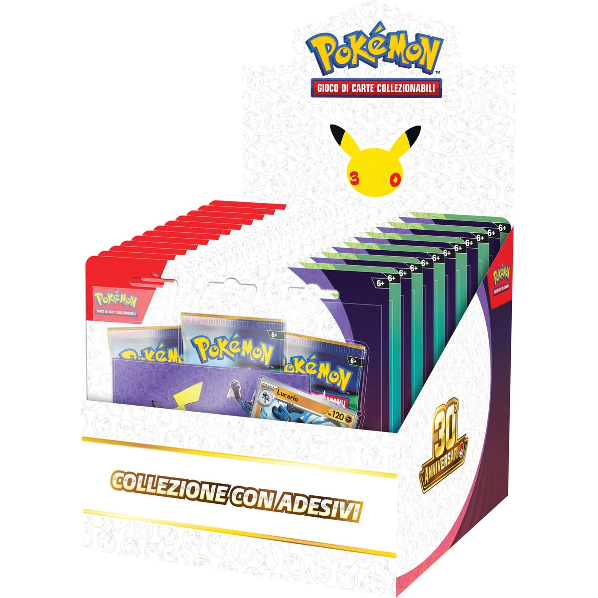 Pokémon 30° Anniversario - Collezione con Adesivi ITA (Release prevista 16/09/2026)