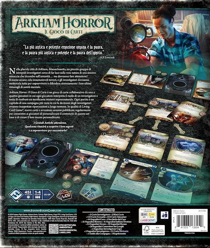 Arkham Horror: Il Gioco di Carte - Set Base 2.0 – foto 4