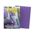DRAGON SHIELD Dual Matte Sleeves - Nebula & Silver (100 Sleeves)