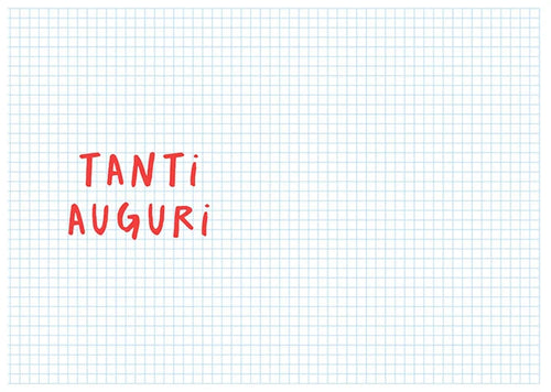 BIGLIETTO AUGURI ANZIANITA/SAGGEZZA