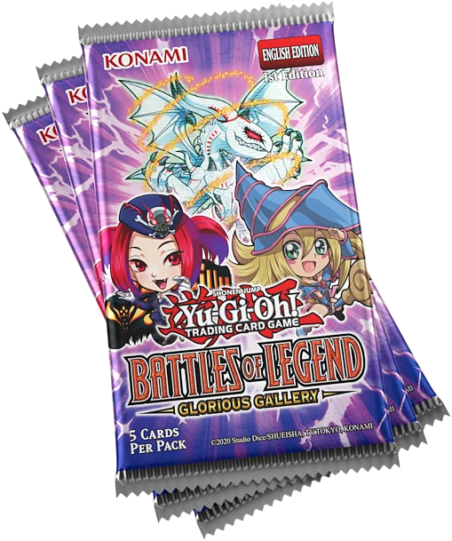 BOX YU-GI-OH! - BATTLE OF LEGEND: GLORIOUS GALLERY (24 BUSTE)