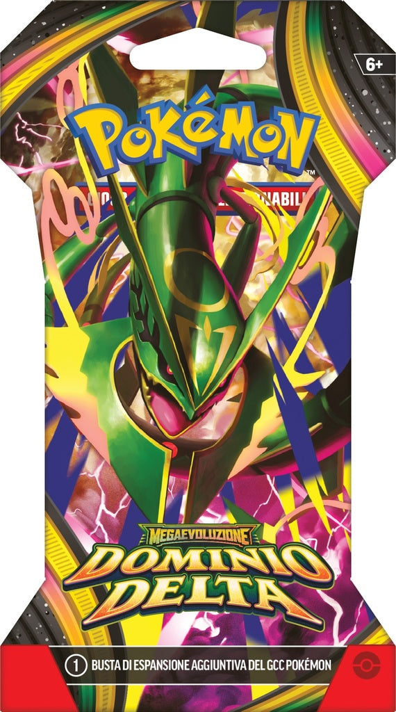 Pokémon Megaevoluzione Dominio Delta Paper Sleeve Booster ITA (Release 06/11/2026)
