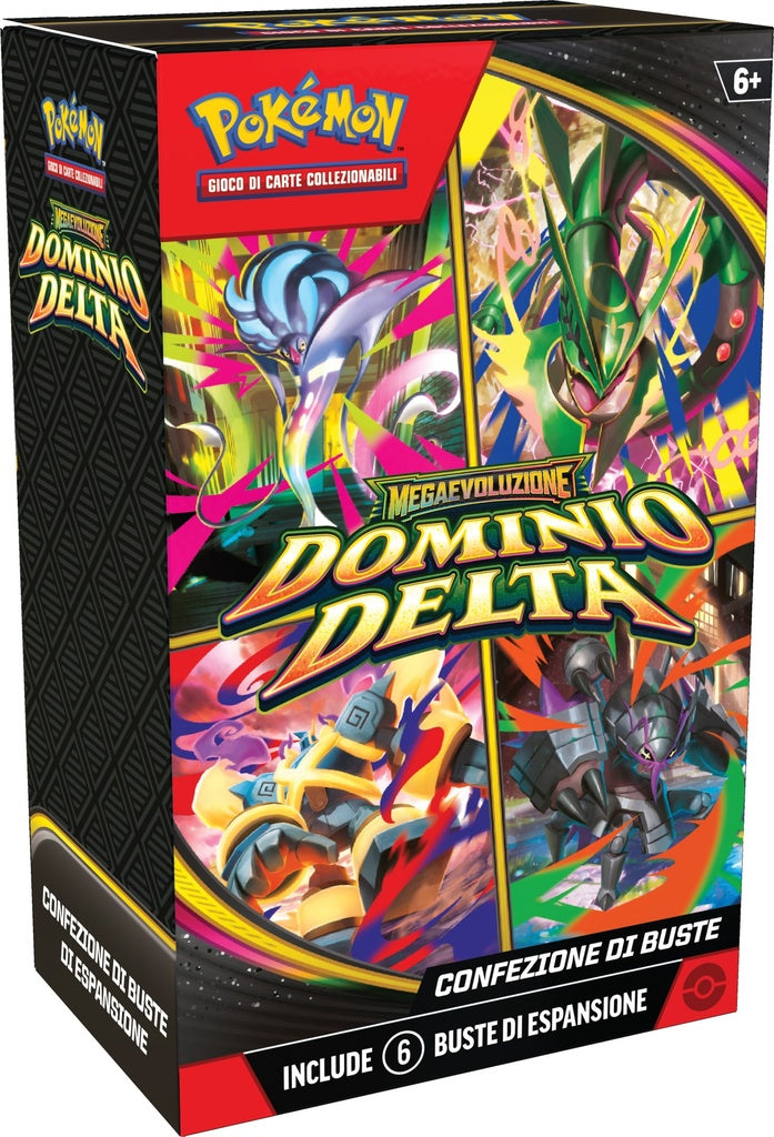 Pokémon Megaevoluzione Dominio Delta Bundle 6 Buste ITA (Release 06/11/2026)