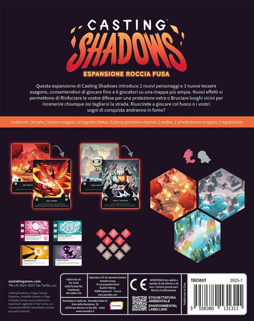 Casting Shadows: Espansione Roccia Fusa