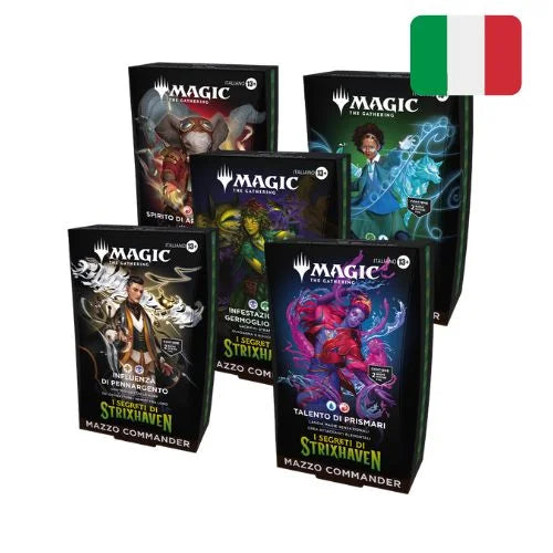 Magic the Gathering I Segreti di Strixhaven Commander Decks ITA