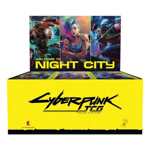CYBERPUNK TCG - WELCOME TO NIGHT CITY - BOX 24 BUSTE - ENG