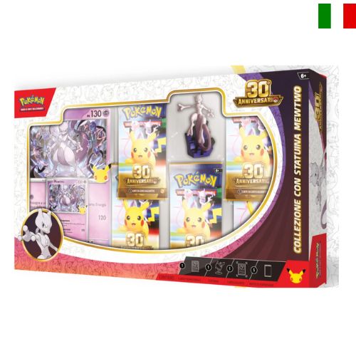 Pokemon 30° Anniversario – Collezione con Statuina Mew/Mewtwo ITA (Release 06/11/2026)