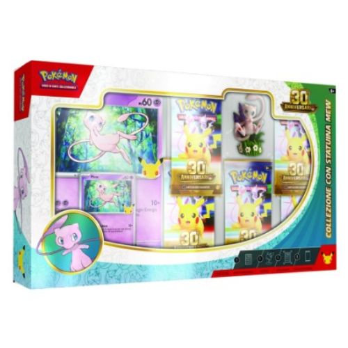 Pokemon 30° Anniversario – Collezione con Statuina Mew/Mewtwo ITA (Release 06/11/2026)