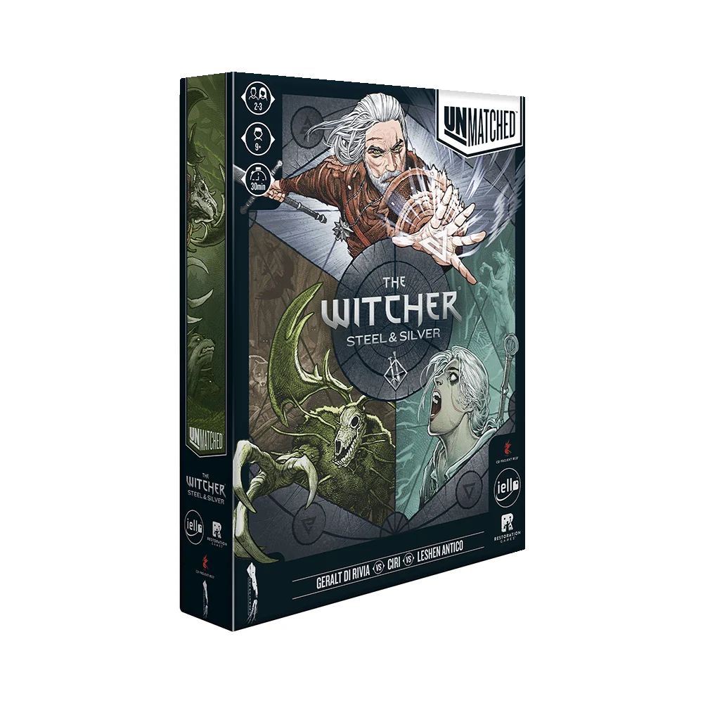 Unmatched x The Witcher: Steel & Silver Speciale Prima Edizione