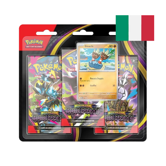 Pokémon - M5 Buio Pesto - Blister 3 Bustine + 1 Card - ITA