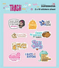 SET STICKER - TRASH 3