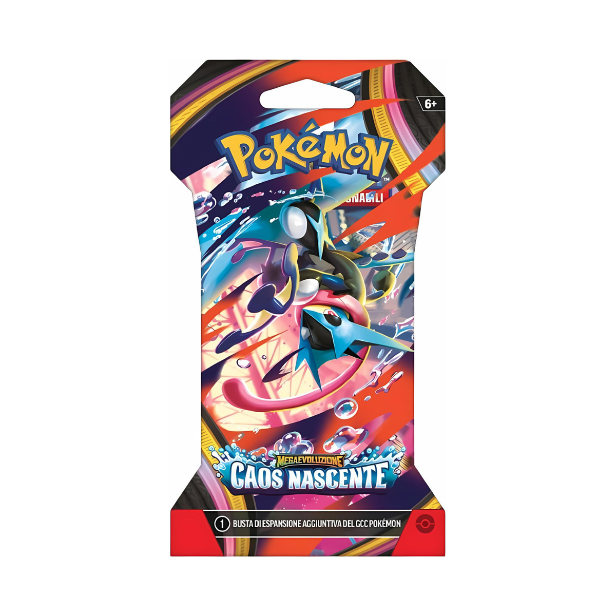 POKEMON Megaevoluzione Caos Nascente - Bustina Paper Sleeve - ITA