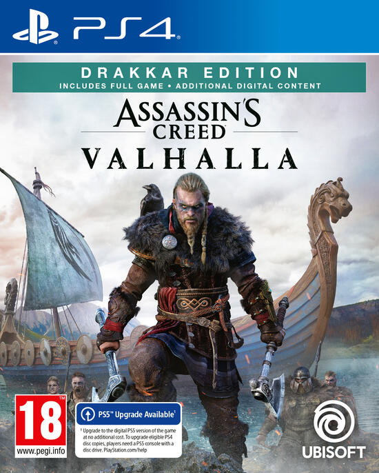 Assassin's Creed Valhalla (Drakkar Edition) PlayStation 4 (USATO)