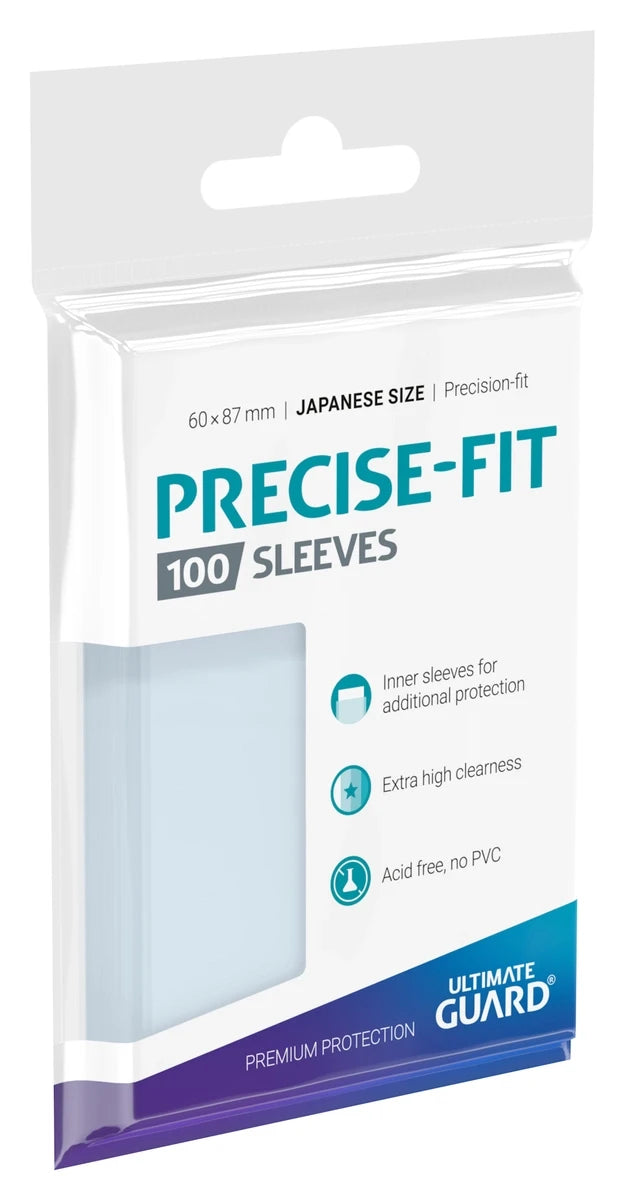 Ultimate Guard Precise-Fit Sleeves Japanese Size (100)