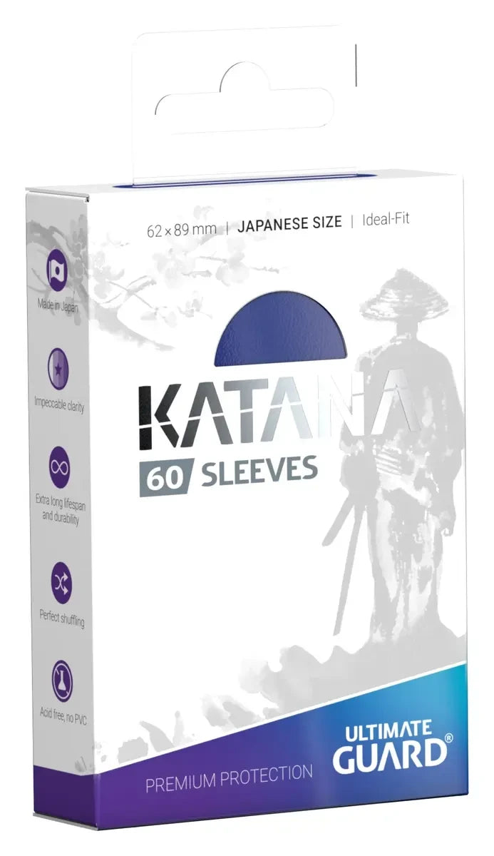 Ultimate Guard Katana Sleeves Japanese Size (60) - Blue