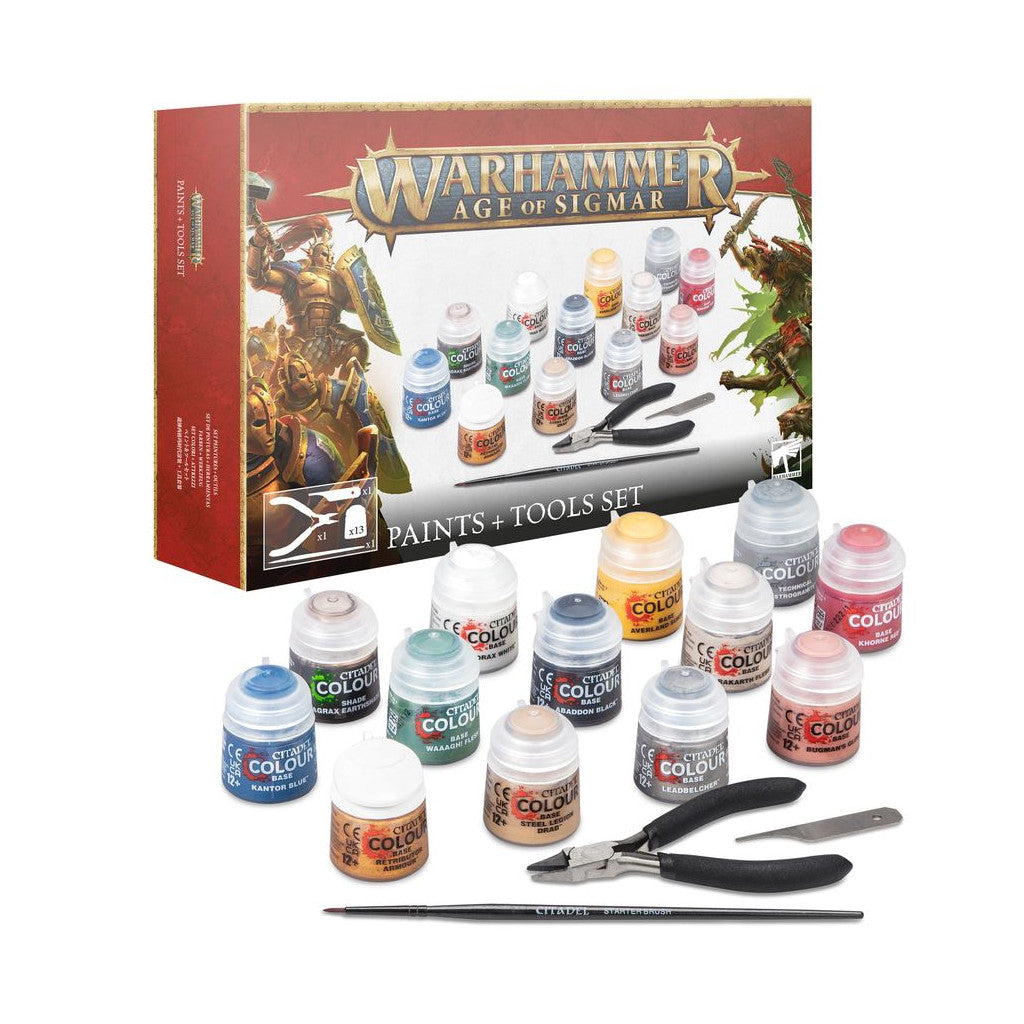 Age of Sigmar Paint + Tool Set