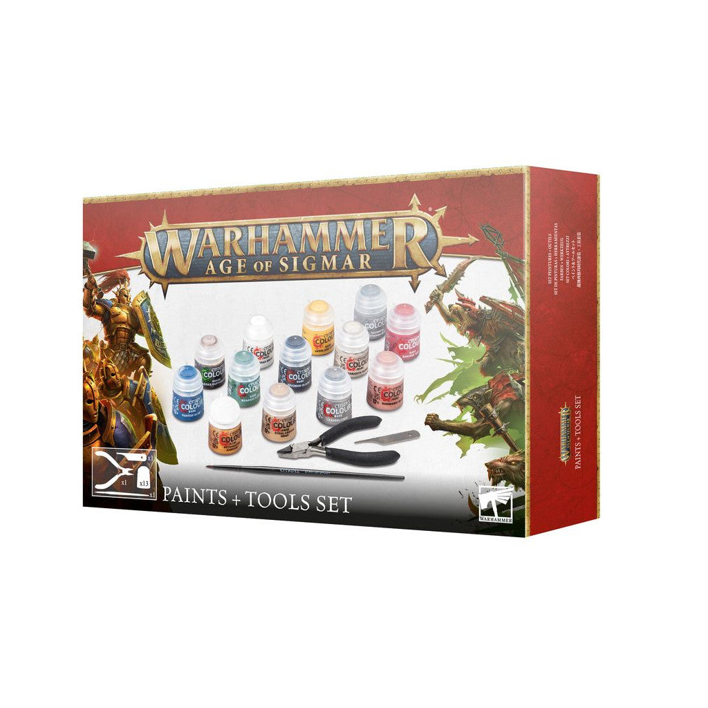 Age of Sigmar Paint + Tool Set