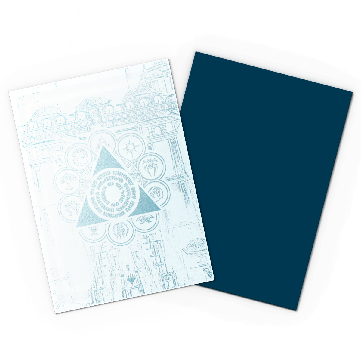 Dragon Shield Guild Pact Series: Azorius Senate Matte Dual Art Sleeves