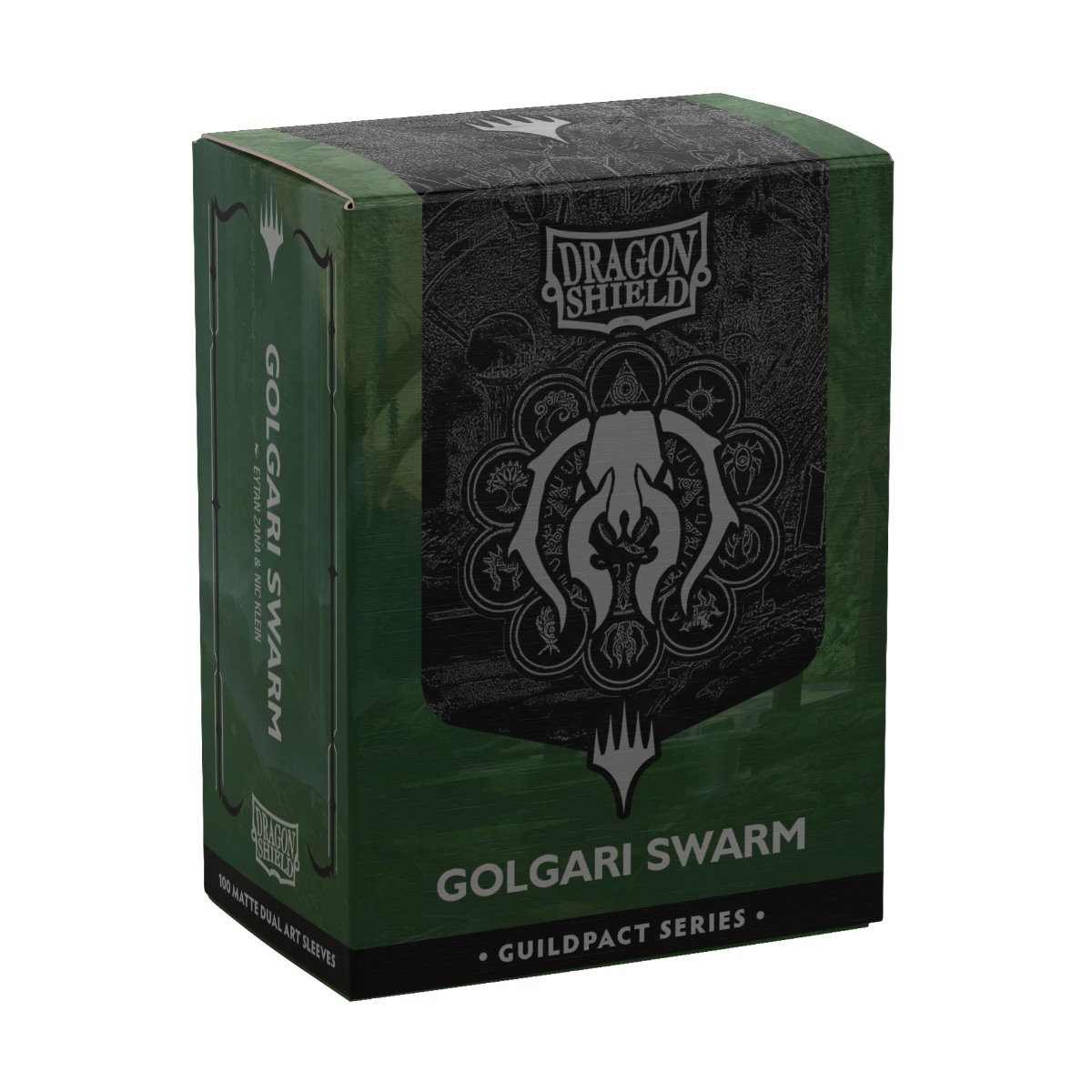 Dragon Shield Guild Pact Series Golgari Swarm Matte Dual Art Sleeves