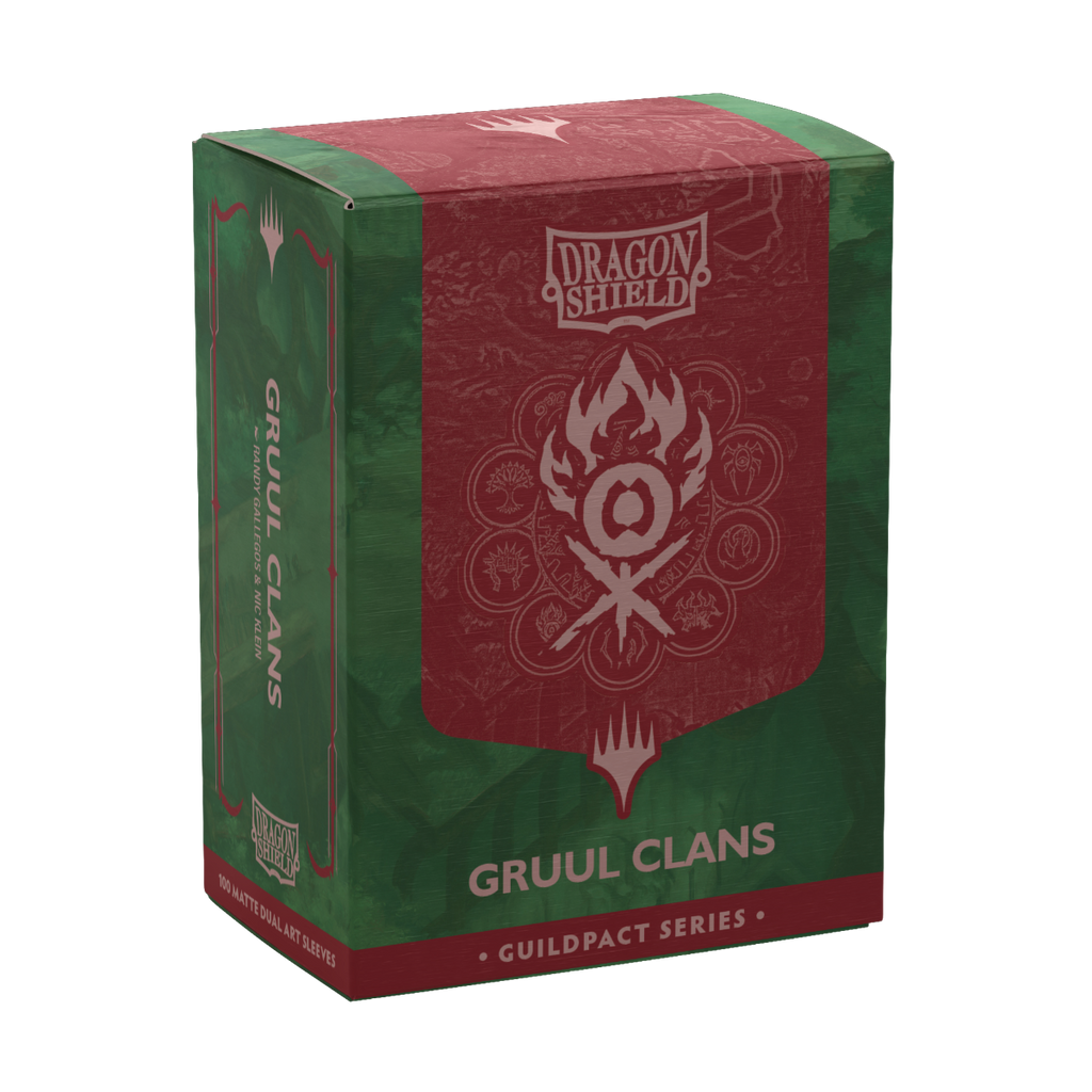 Dragon Shield Guild Pact Series Gruul Clans Matte Dual Art Sleeves