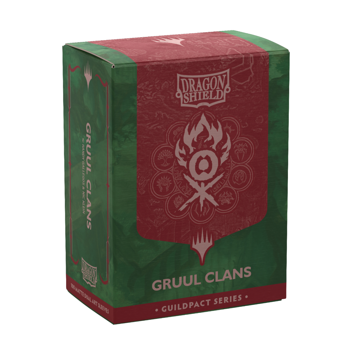 Dragon Shield Guild Pact Series Gruul Clans Matte Dual Art Sleeves