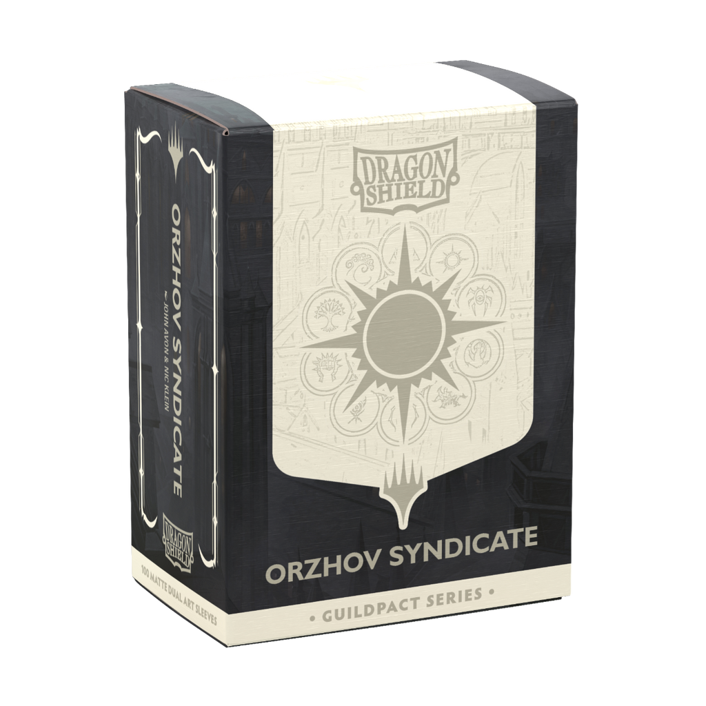Dragon Shield Guild Pact Series Orzhov Syndicate Matte Dual Art Sleeves