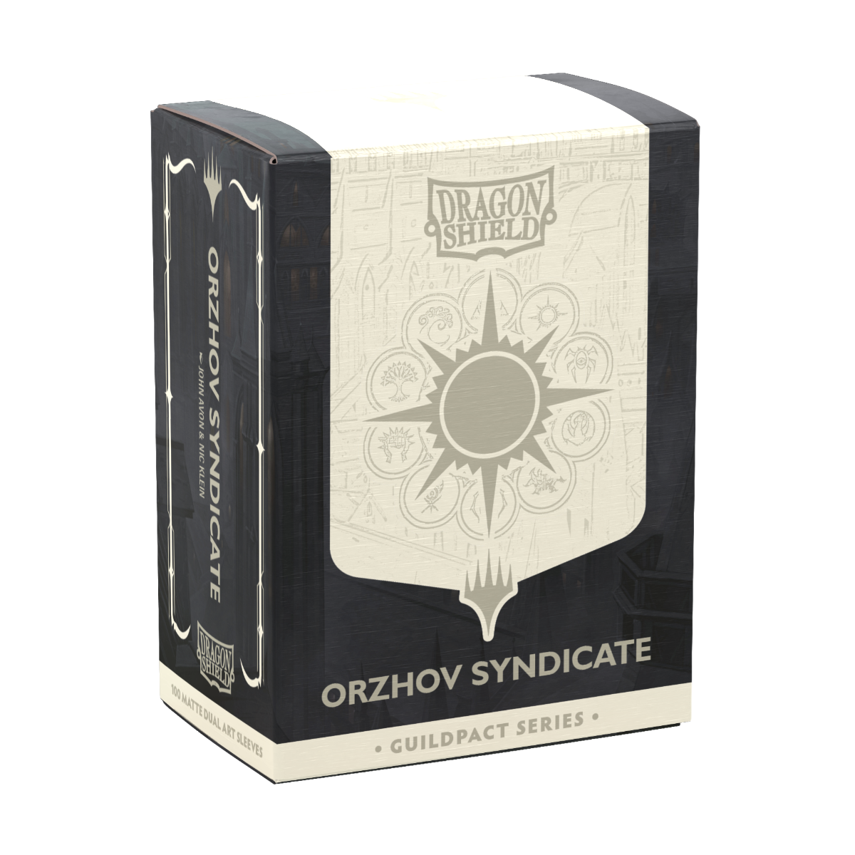 Dragon Shield Guild Pact Series Orzhov Syndicate Matte Dual Art Sleeves