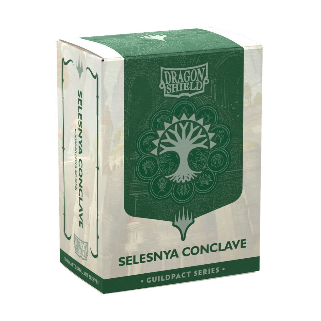 Dragon Shield Guild Pact Series Selesnya Conclave Matte Dual Art Sleeves
