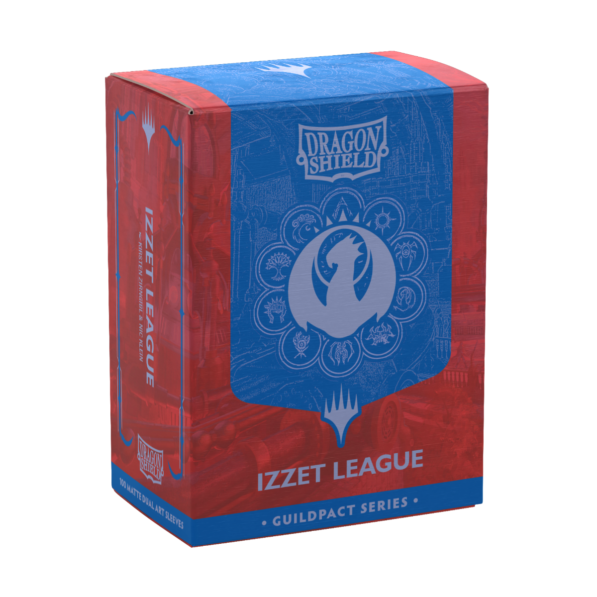 Dragon Shield Guild Pact Series Izzet League Matte Dual Art Sleeves