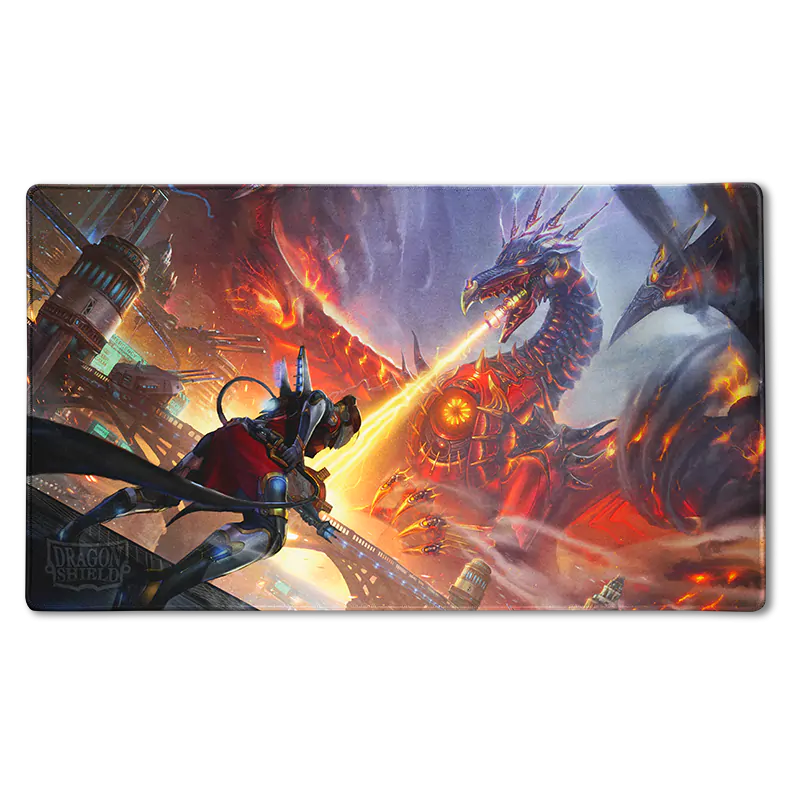 Dragon Shield Playmat + Tube: Massacre of the Bolt Reaper