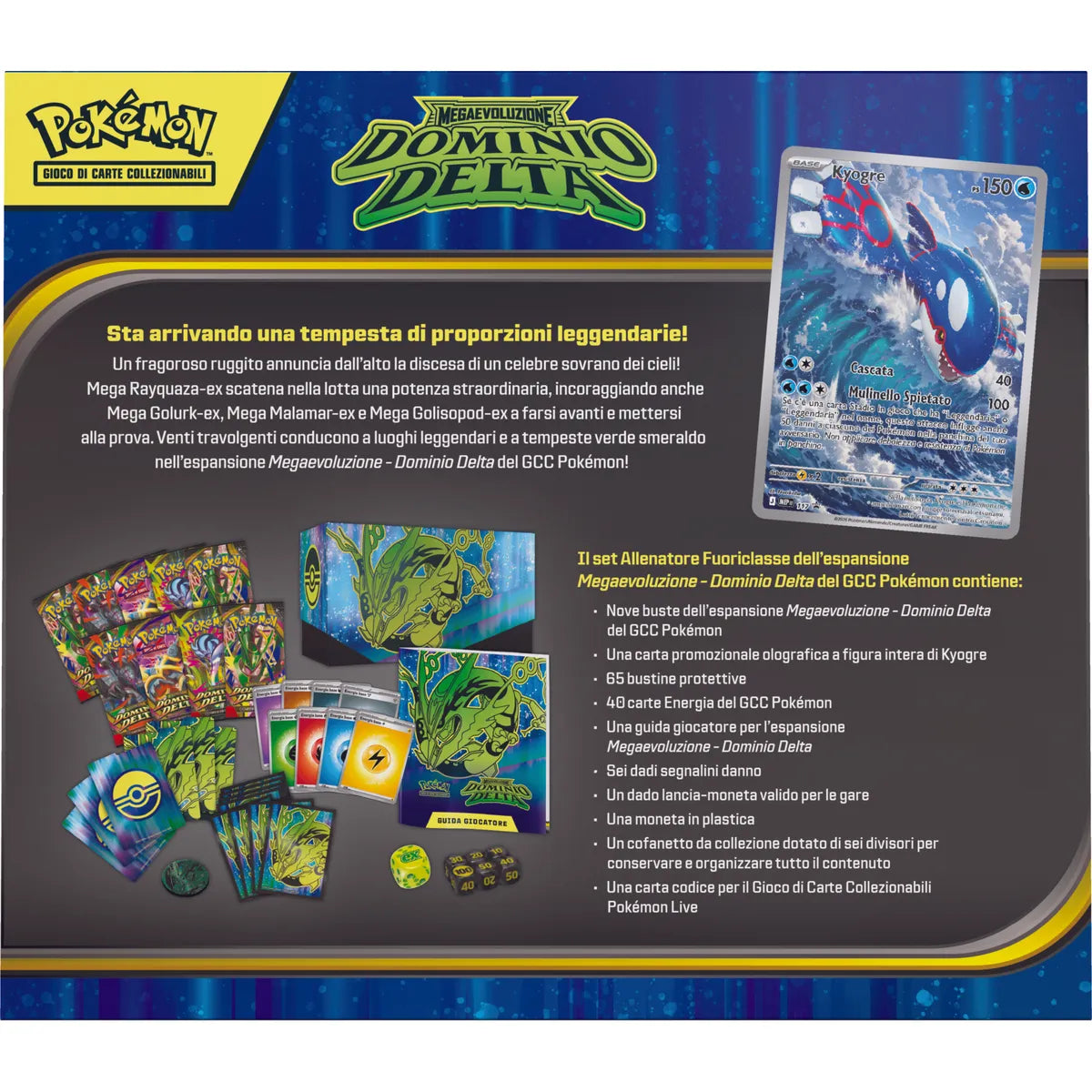 Pokémon Megaevoluzione Dominio Delta Set Allenatore Fuoriclasse ITA (Release 06/11/2026)