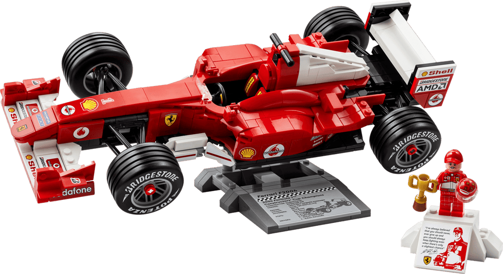 LEGO 11375 ICONS - Ferrari F2004 e Michael Schumacher