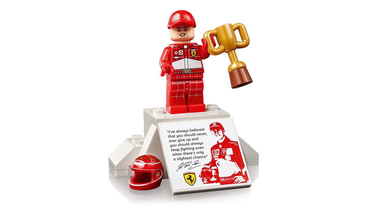 LEGO 11375 ICONS - Ferrari F2004 e Michael Schumacher