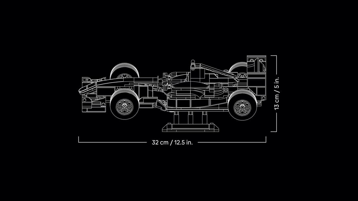 LEGO 11375 ICONS - Ferrari F2004 e Michael Schumacher