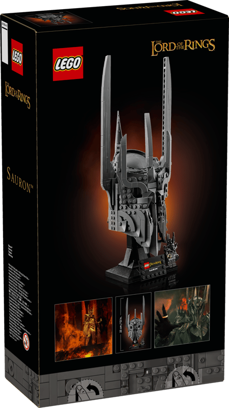 LEGO 11373 ICONS - Il Signore degli Anelli: Elmo di Sauron – foto 4
