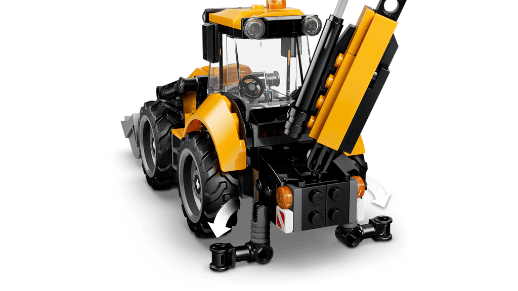 LEGO 60480 CITY - Scavatrice da cantiere gialla