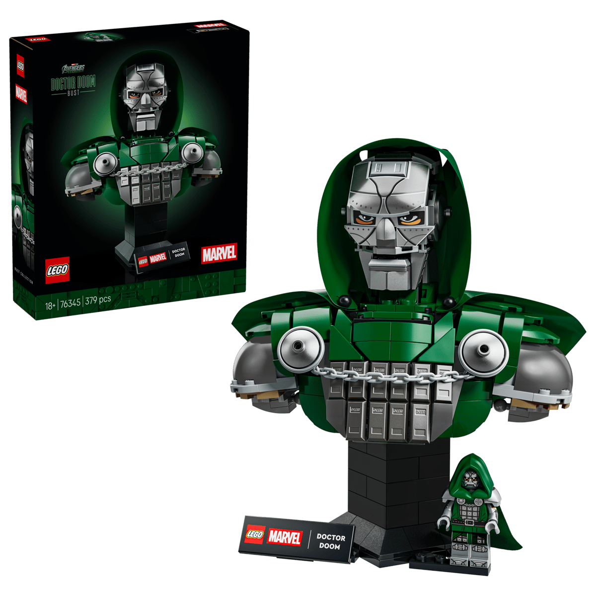 LEGO 76345 SUPER HEROES MARVEL - Doctor Doom Bust