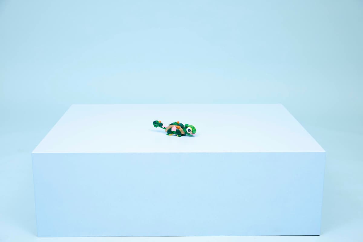 LEGO 31377 CREATOR - Tartaruga con fiore di ninfea